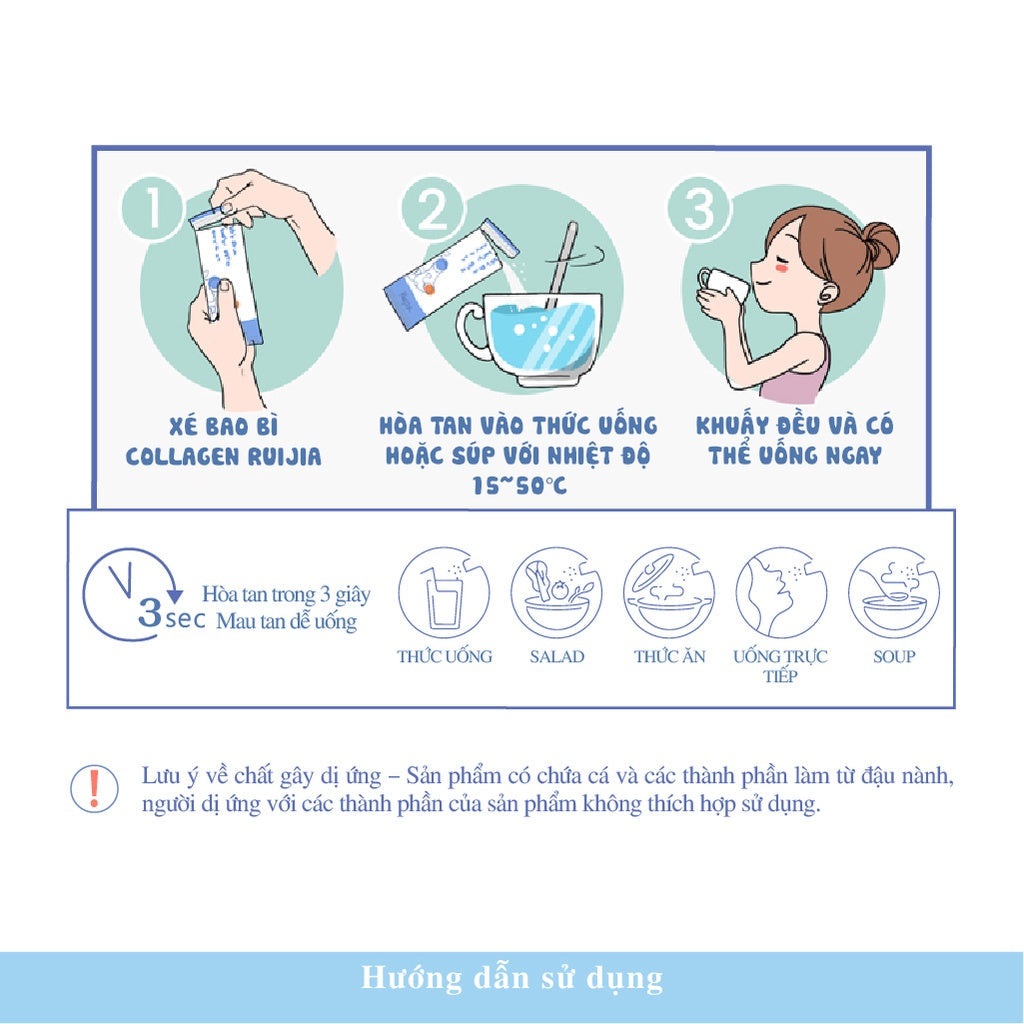 Bột Collagen Tinh Khiết Cao Cấp(7 Ngày)