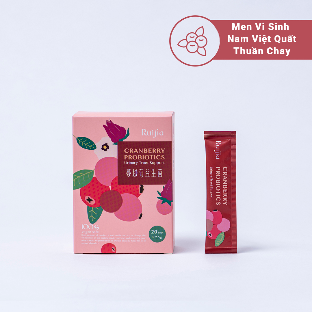 Men Vi Sinh Nam Việt Quất/Thuần Chay