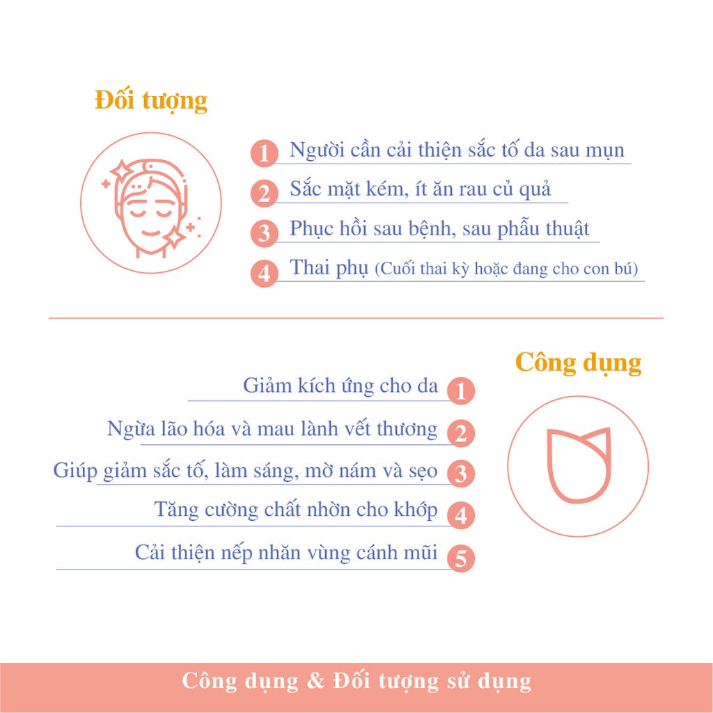 Bột Collagen Chiết Xuất Hoa Hồng(7 Ngày)
