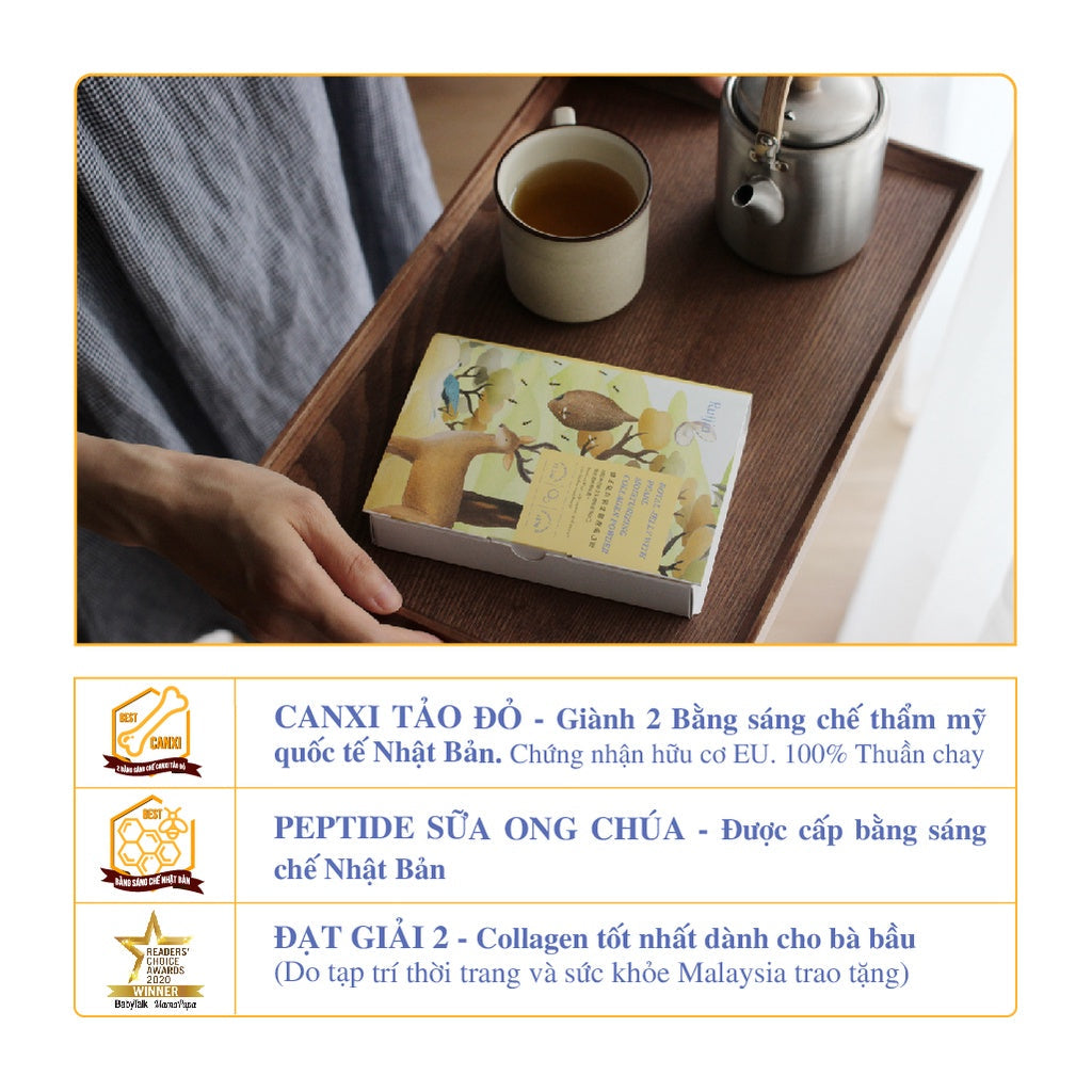 Bột Collagen Peptide Sữa Ong Chúa(7 Ngày)
