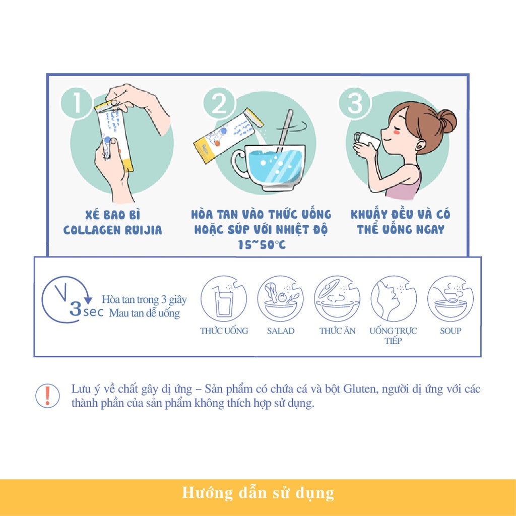 Bột Collagen Peptide Sữa Ong Chúa(7 Ngày)