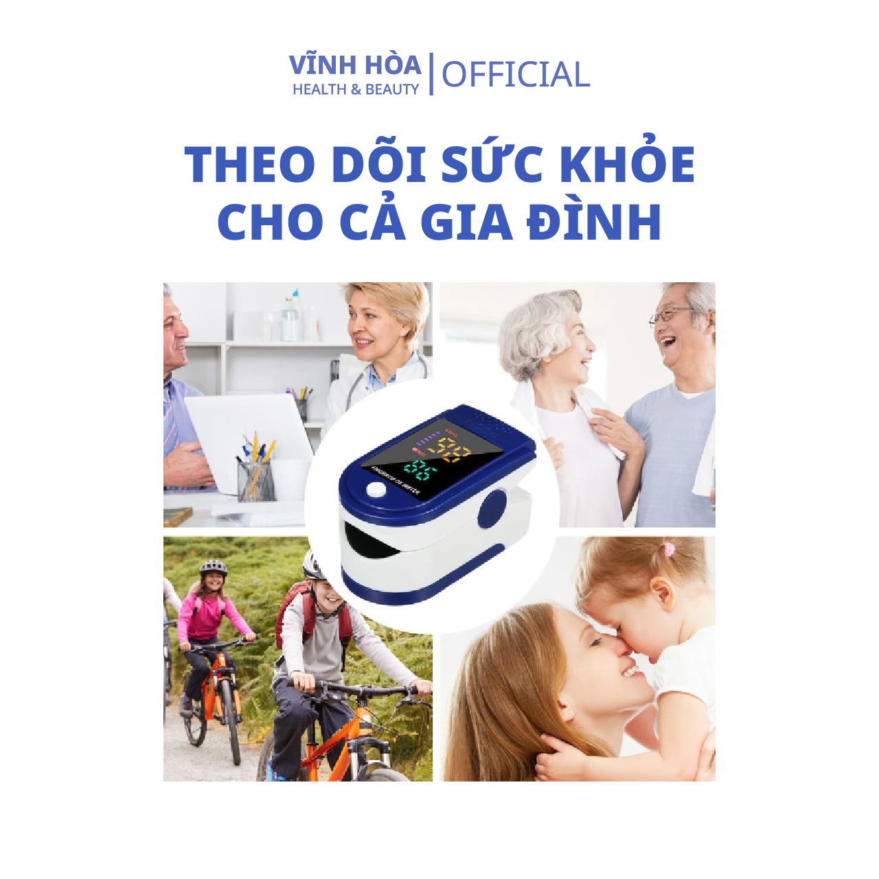 Máy đo SPO2, đo nhịp tim, đo nồng độ oxy trong máu