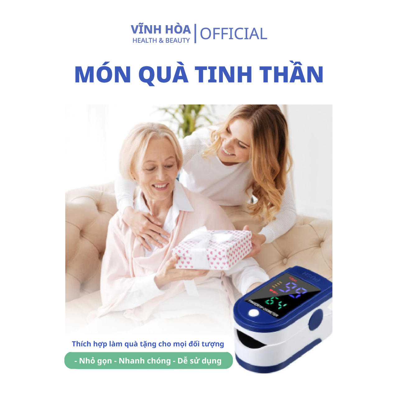 Máy đo SPO2, đo nhịp tim, đo nồng độ oxy trong máu